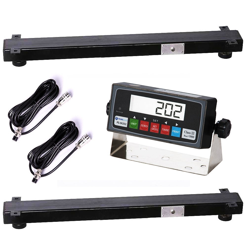 10000lb Two Weigh Bar and One Indicator Set (24") W86555