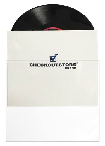 1000 Cos Crystal Clear Plastic OPP Sealable Flap Outer Sleeves M369
