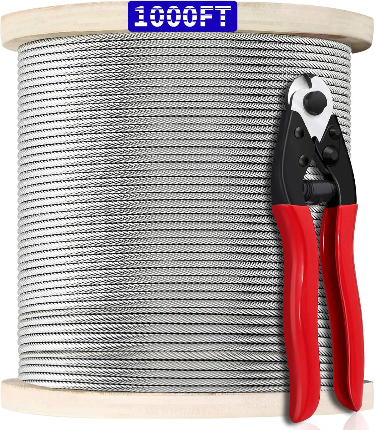 1/8 T316 Stainless Steel Cable 7 x 7 Strands W112491