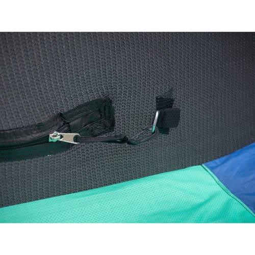 Oval Trampoline with Enclosure O124306