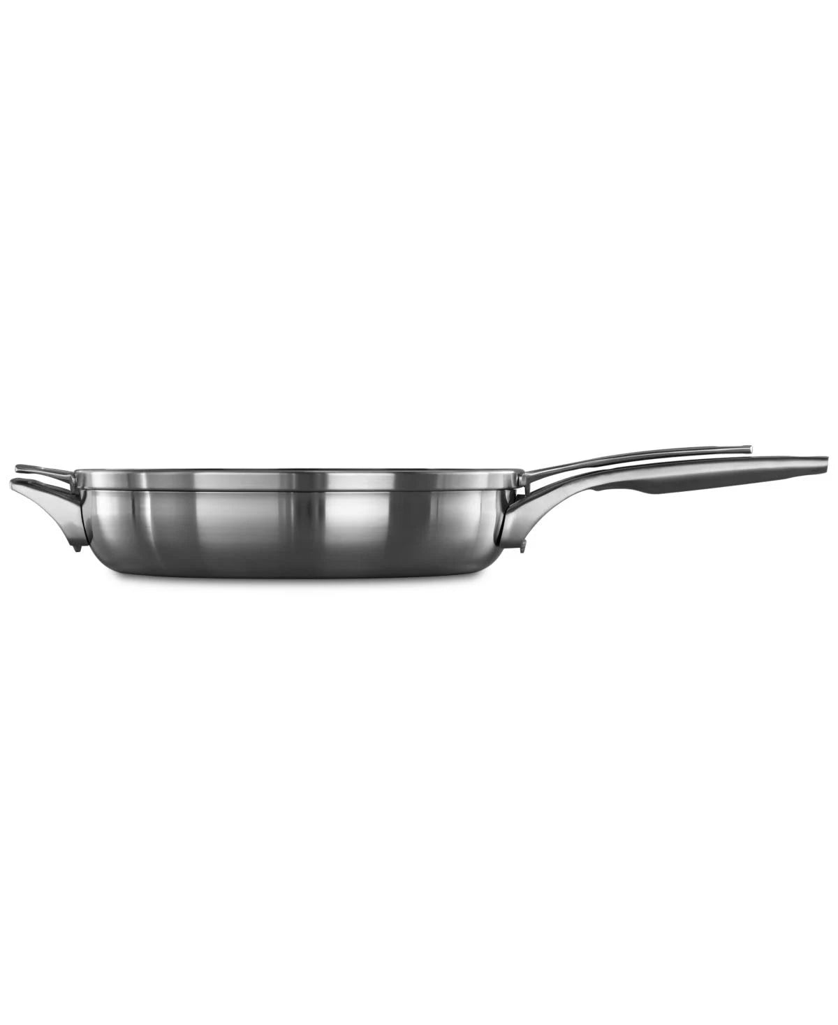 Stainless Steel 12x22 Fry Pan with Lid J6903