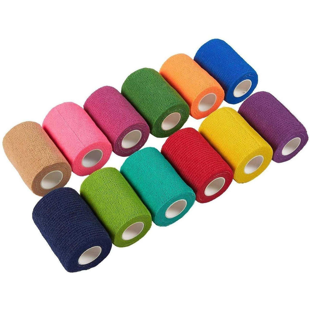 Self Adhesive Bandage Wrap 24 Rolls 3 Inch x 5 Yards J3193