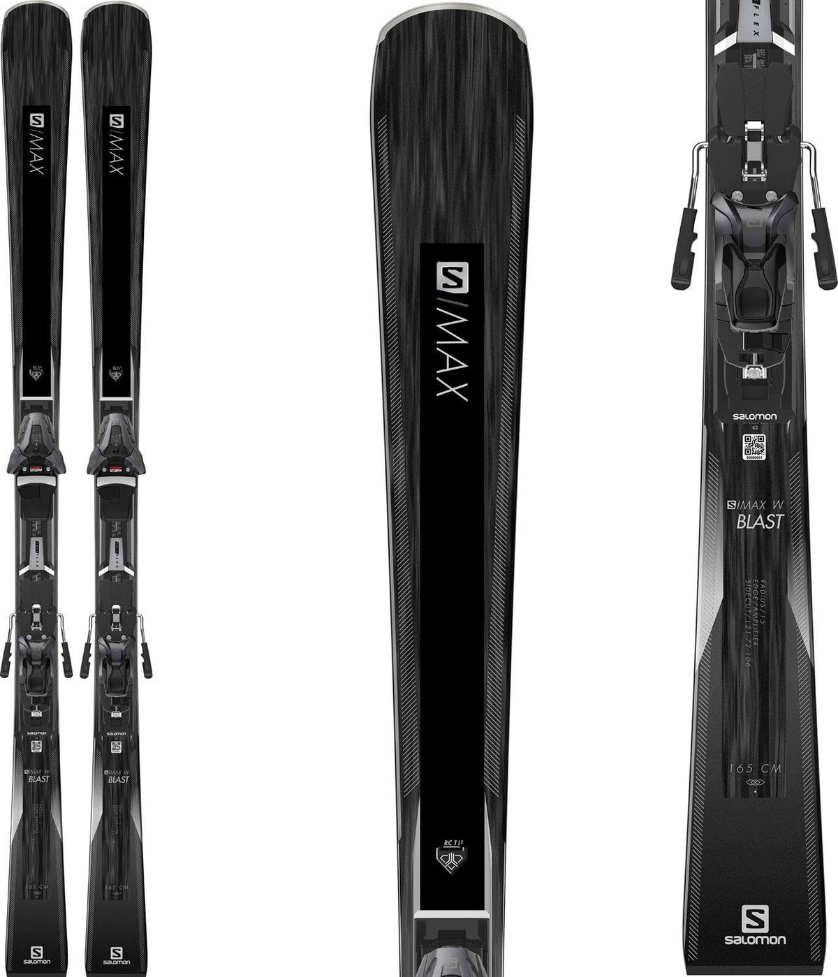 S/Max W Blast Skis with Z12 Walk Bindings U3656