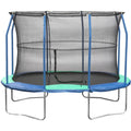 Oval Trampoline with Enclosure O124306