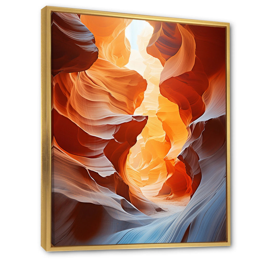 Canyon Floater Framed Canvas Wall Art F647