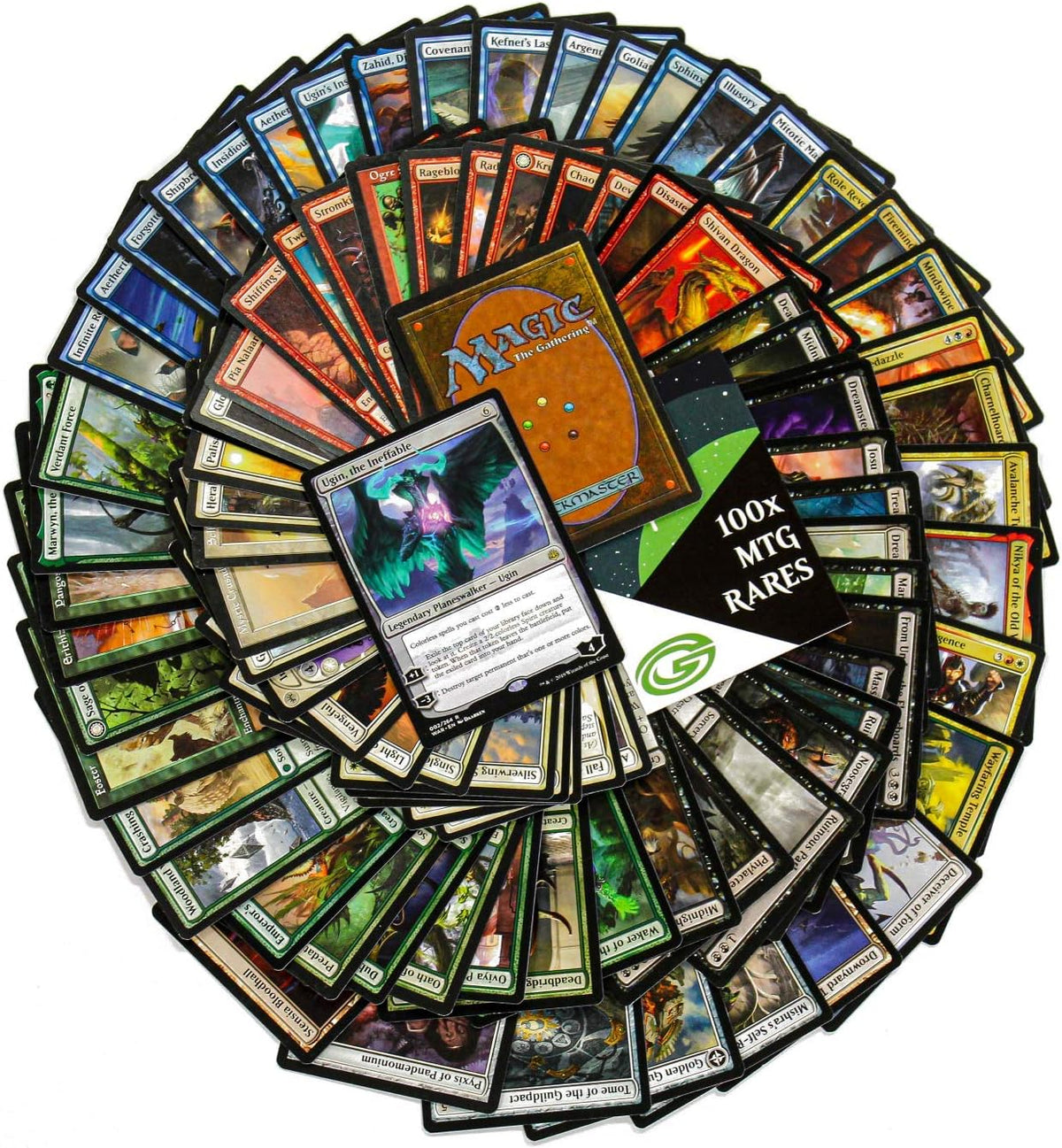 101 Assorted MTG Gold Symbol Rare Cards + 1 Planeswalker X16701