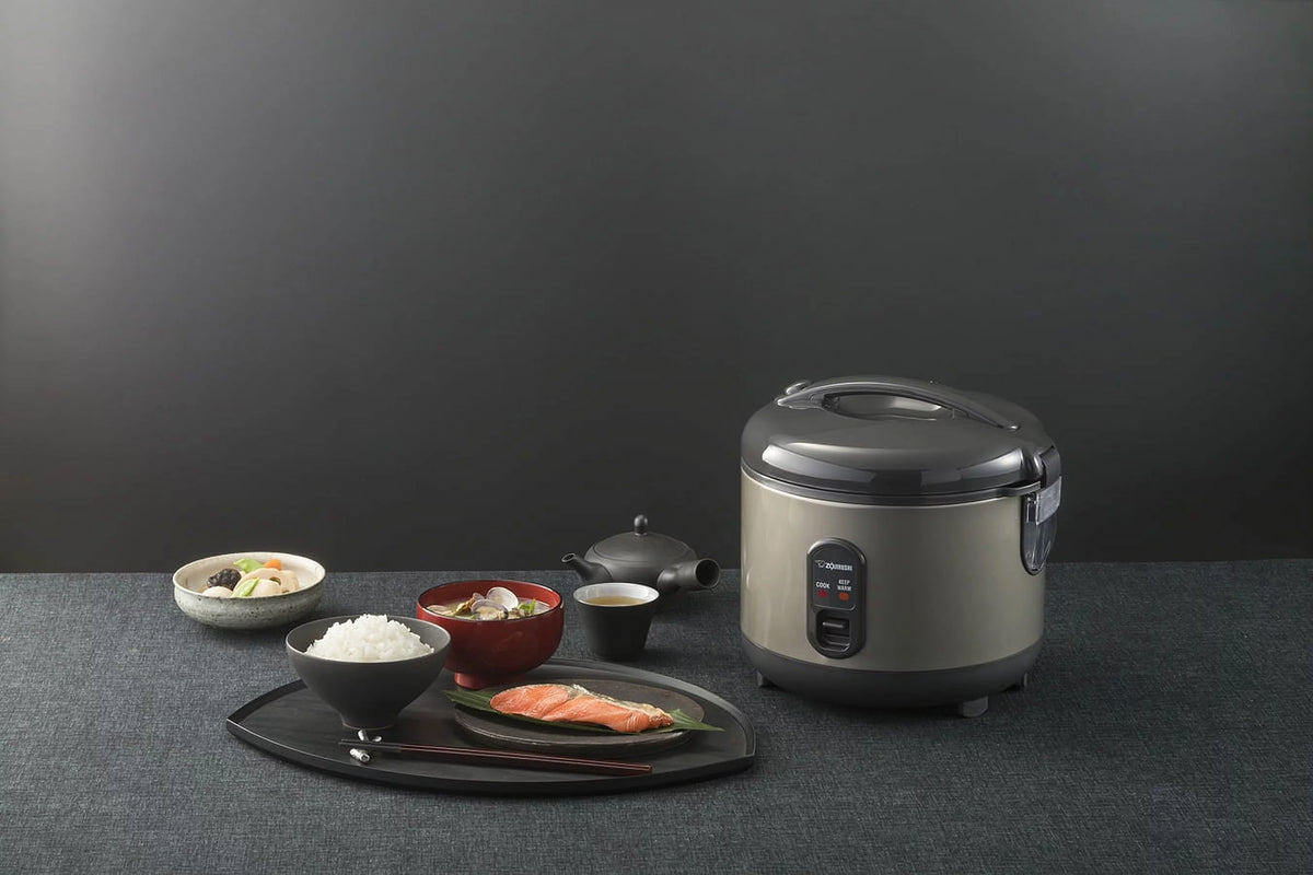 1 liter Metallic Gray Rice Cooker Q28556