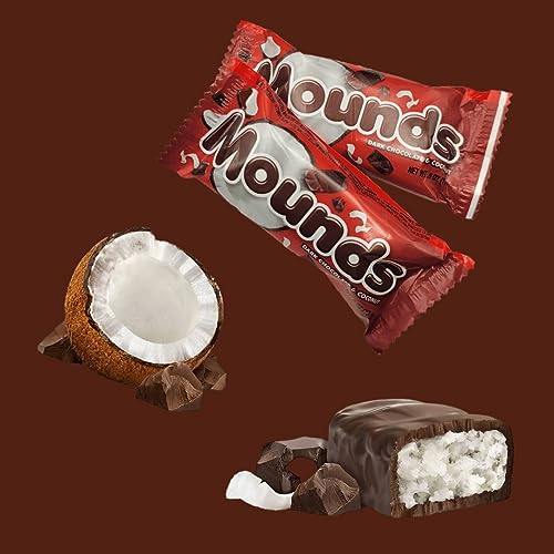 100 Individually Wrapped Pieces 3-Pound Bulk Pack Coconut and Almond Milk Chocolate Candy R7388