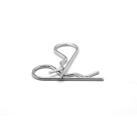 1 Hitch Pin Clip Hairpin Cotter Low Carbon Steel Zinc Plated Pk 1000 X384407