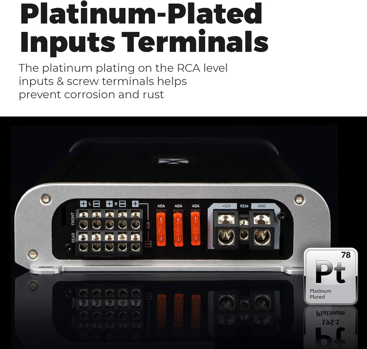 1000W RMS Class D 4-Channel Amplifier O4735