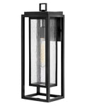 1-Light Large Outdoor Wall Lantern with Clear Seedy Glass F87923