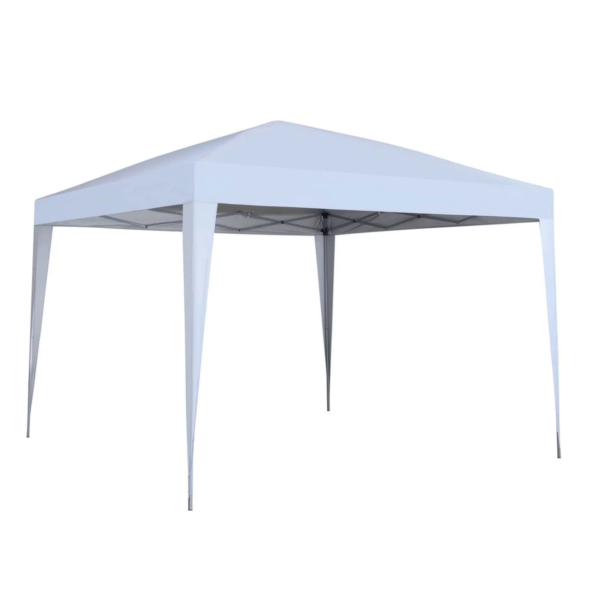 10 x 10 ft Pop-Up Canopy Tent Gazebo White X430517